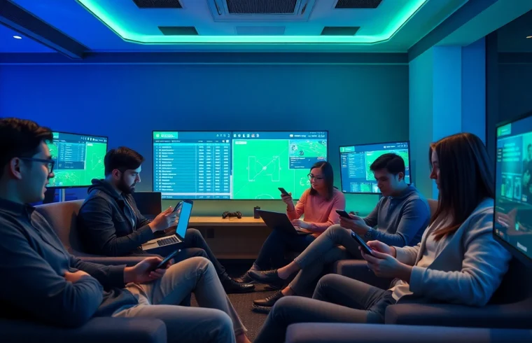 Online betting players engaging on devices at 8xbet.com.se interface.