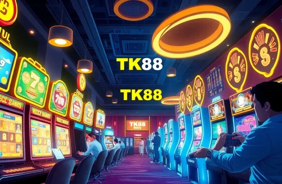 Experience the thrilling world of online gambling at tk88win.live with vibrant casino elements.