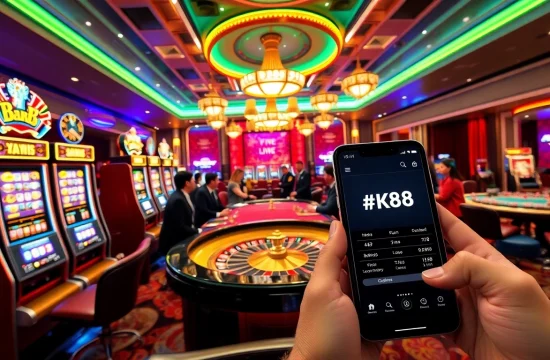Play exciting games at https://nk88zz.bio/ with vibrant slot machines and poker tables.