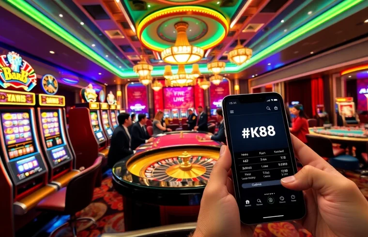 Play exciting games at https://nk88zz.bio/ with vibrant slot machines and poker tables.